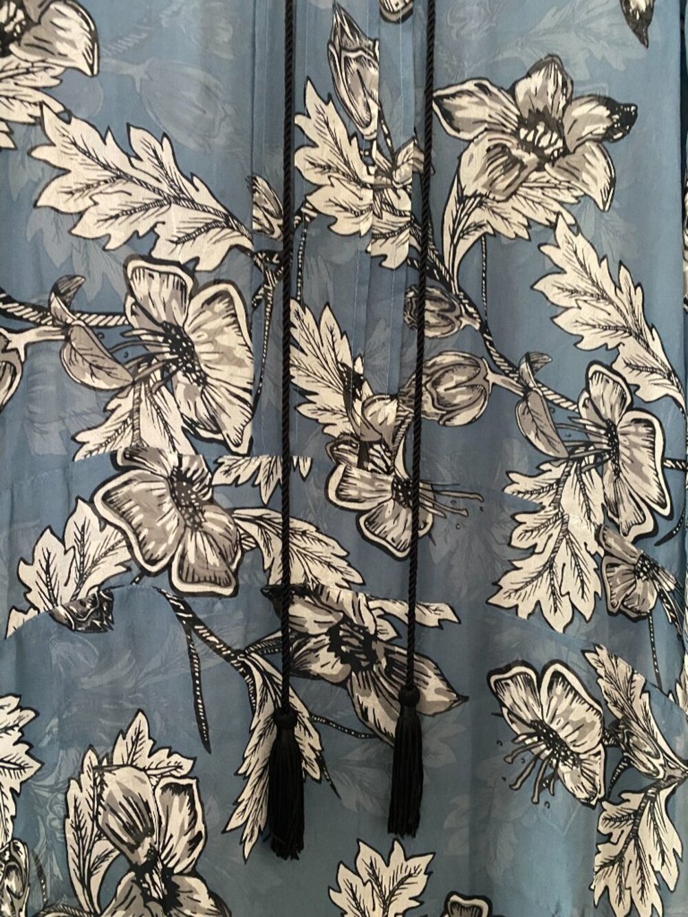 For Love & Lemons 🍋 | RARE Santa Rosa Maxi Dress in Vintage Blue Floral - Picture 8 of 16